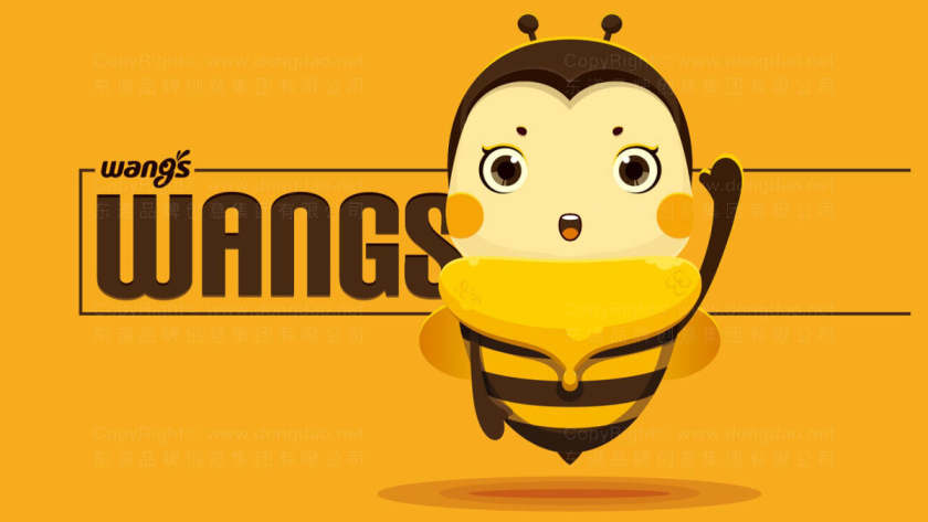 蜂蜜logo设计的简单款如何设计？在哪里可以参考蜂蜜logo图片？