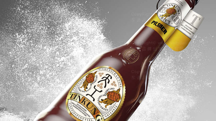 啤酒桶logo设计如何适配不同媒介？线上与线下应用有何差异？