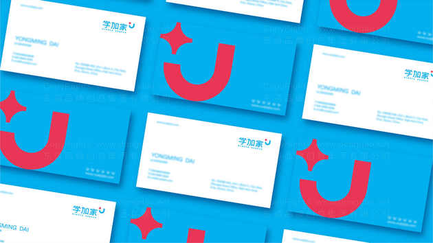 东道为加洋教育进行LOGO及VI设计