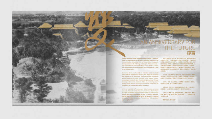 学校画册设计的步骤,北京大学画册设计案例图片欣赏