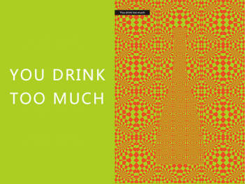 视觉传达海报设计理性饮酒视觉传达方案
