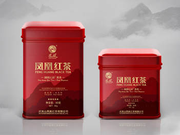 凤凰红茶茶叶系列包装设计图片素材