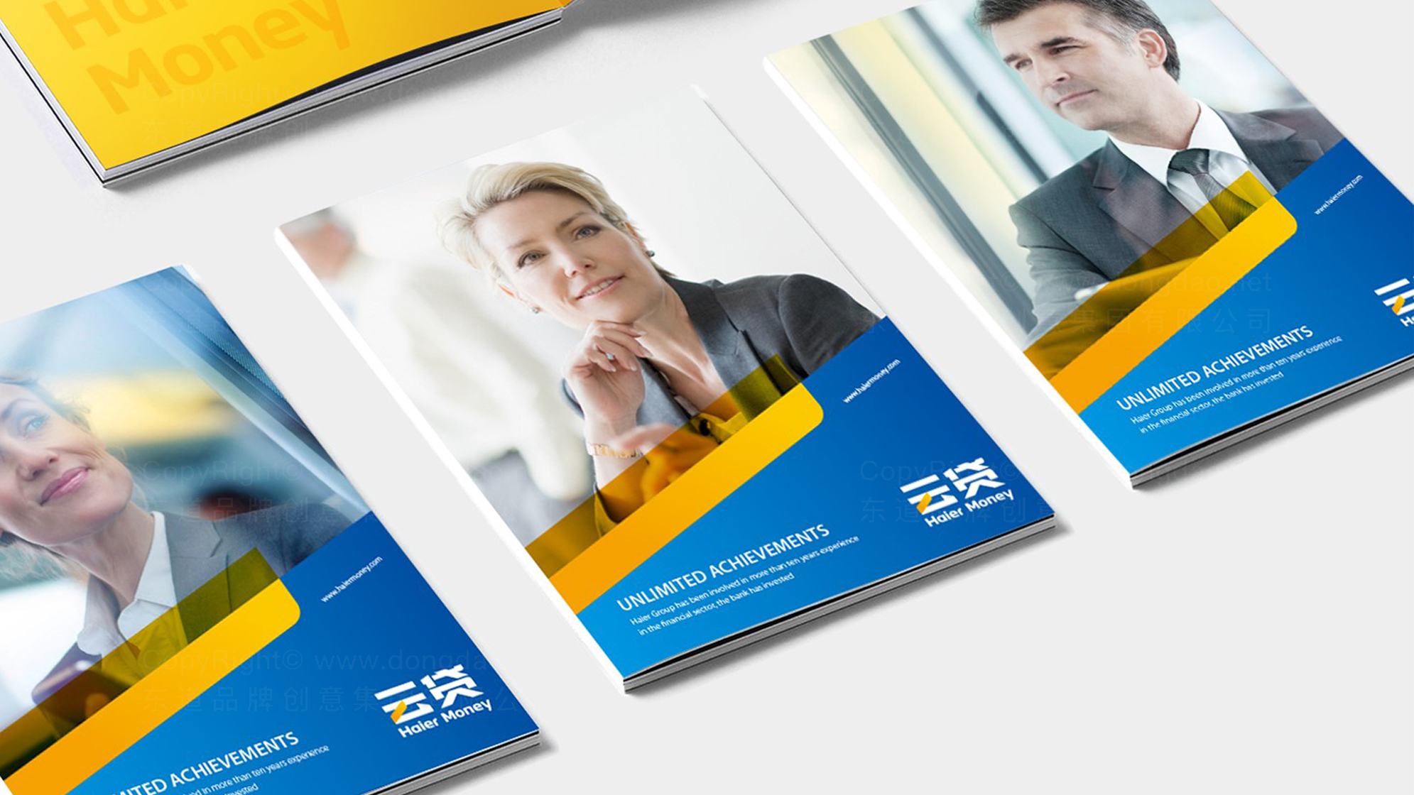 银行金融品牌设计海尔logo&vi设计