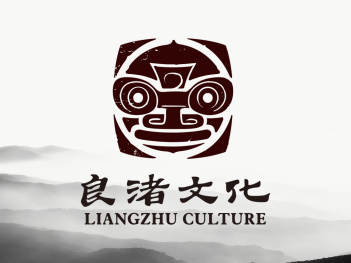 良渚文化logo設計圖片素材