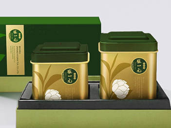 张一元高档茶叶系列包装设计图片素材_12