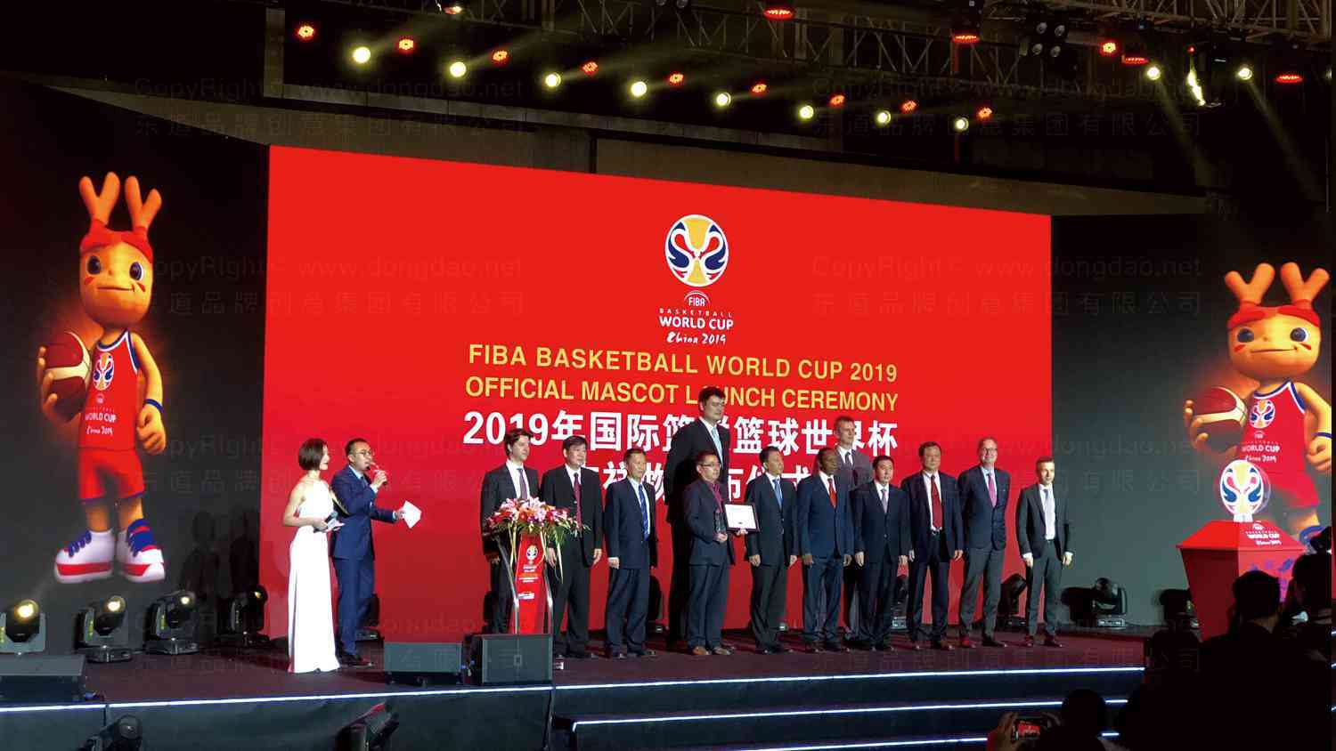 2019中国男篮世界杯吉祥物设计图片素材_1