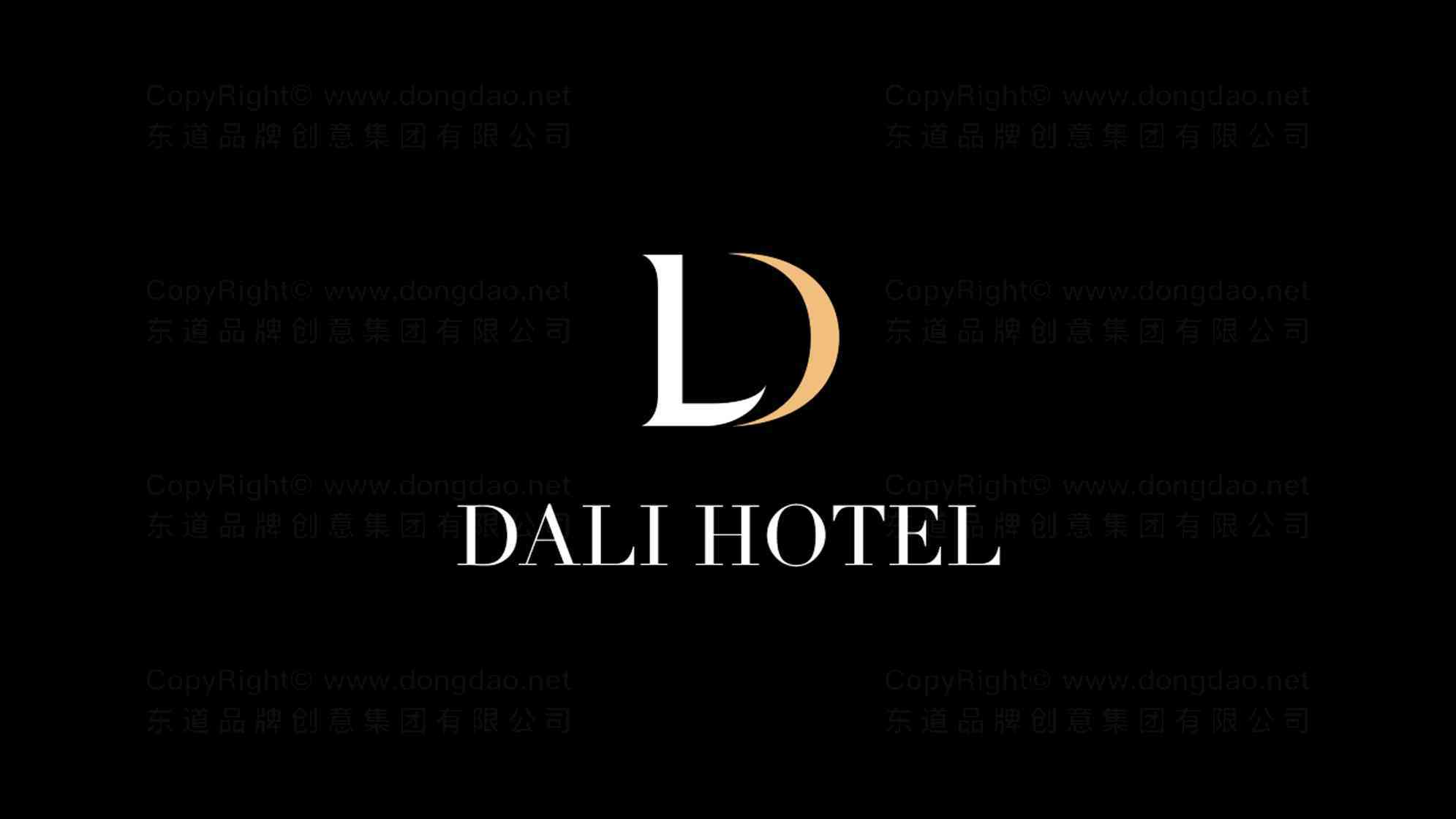 大理国际酒店logo设计图片素材