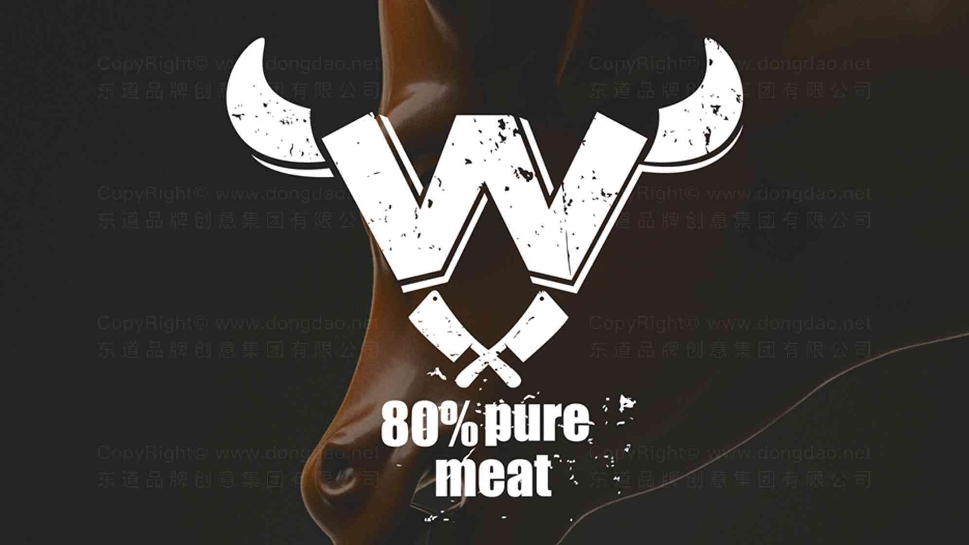 帕沃夫食品logo设计图片素材