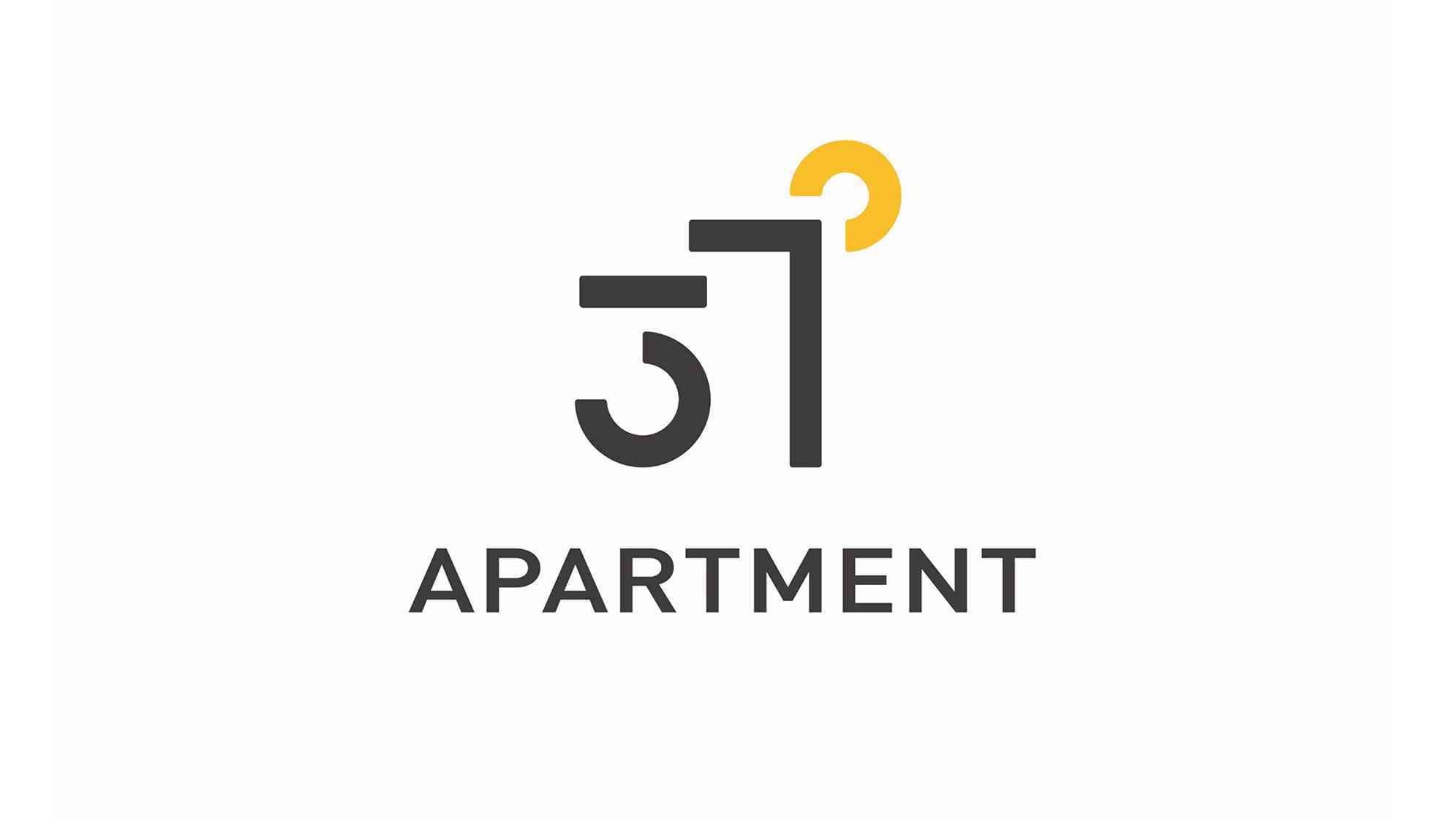 37度公寓logo设计图片素材