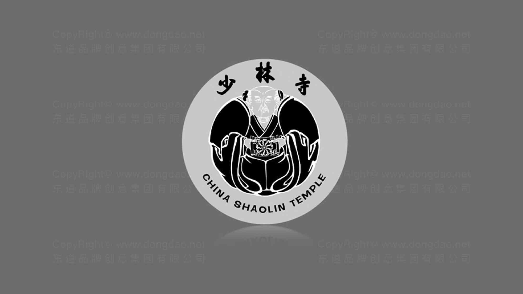 少林寺logo设计图片素材
