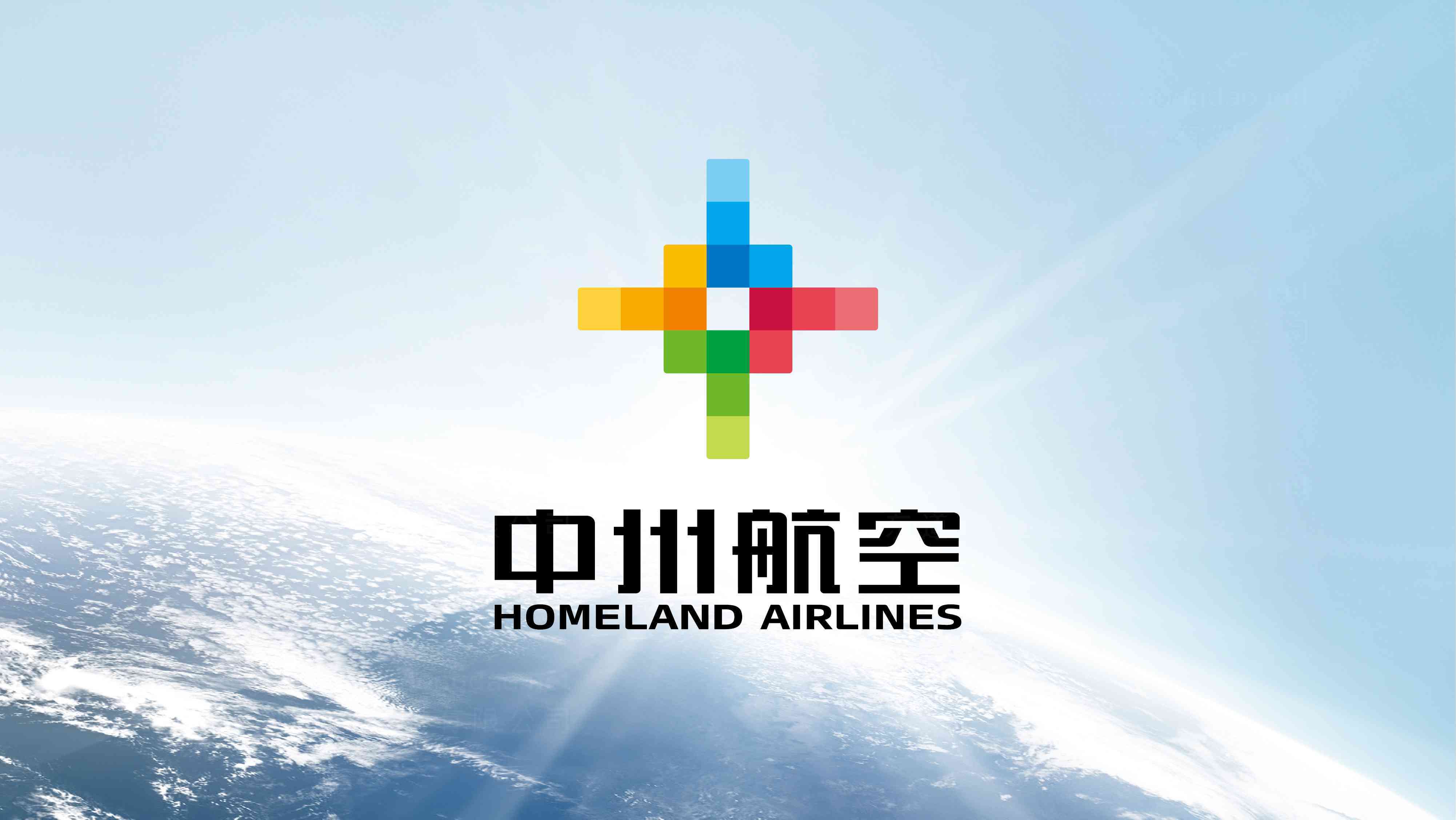 中州航空logo设计图片素材