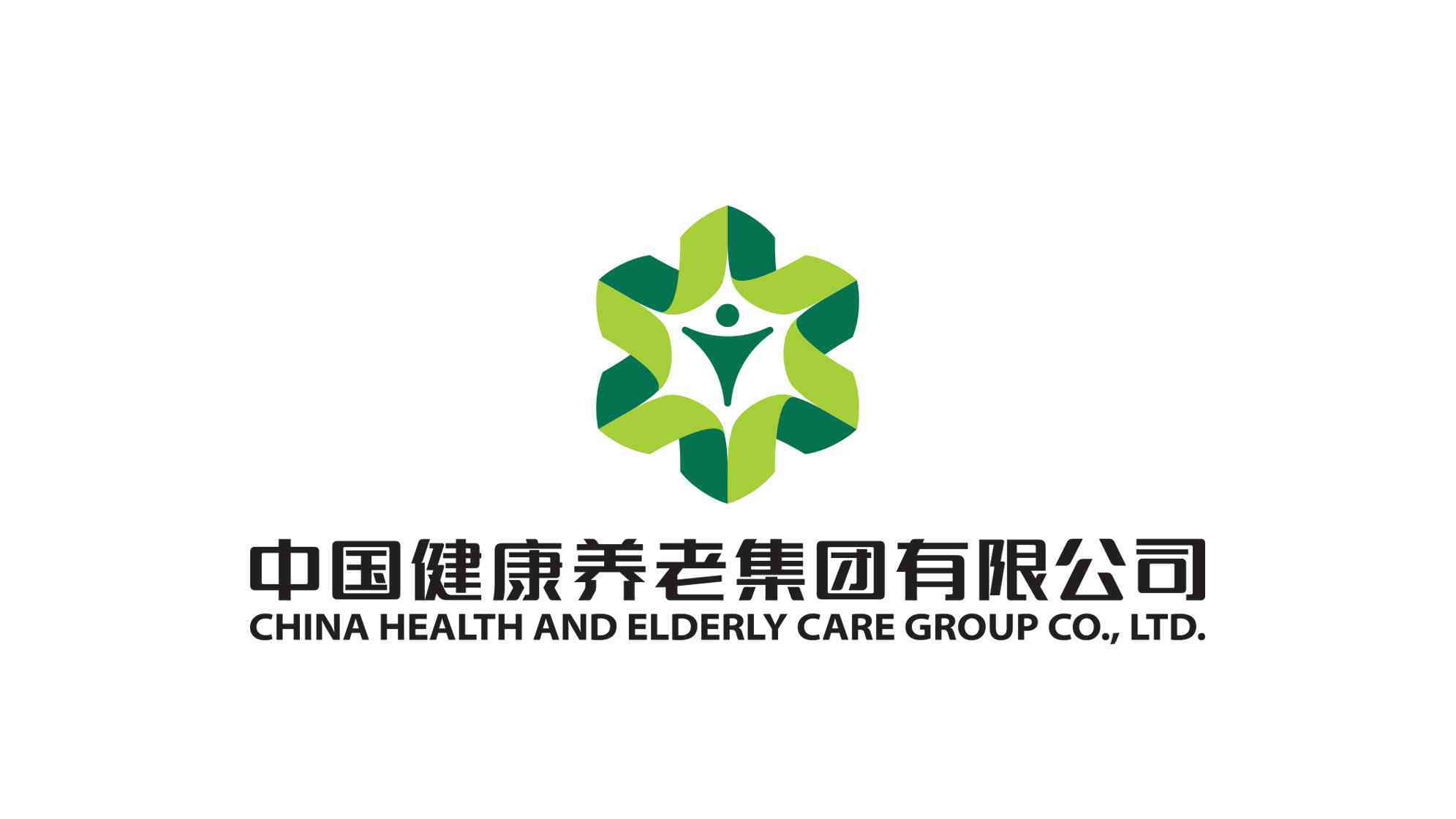 中国健康养老集团logo设计图片素材