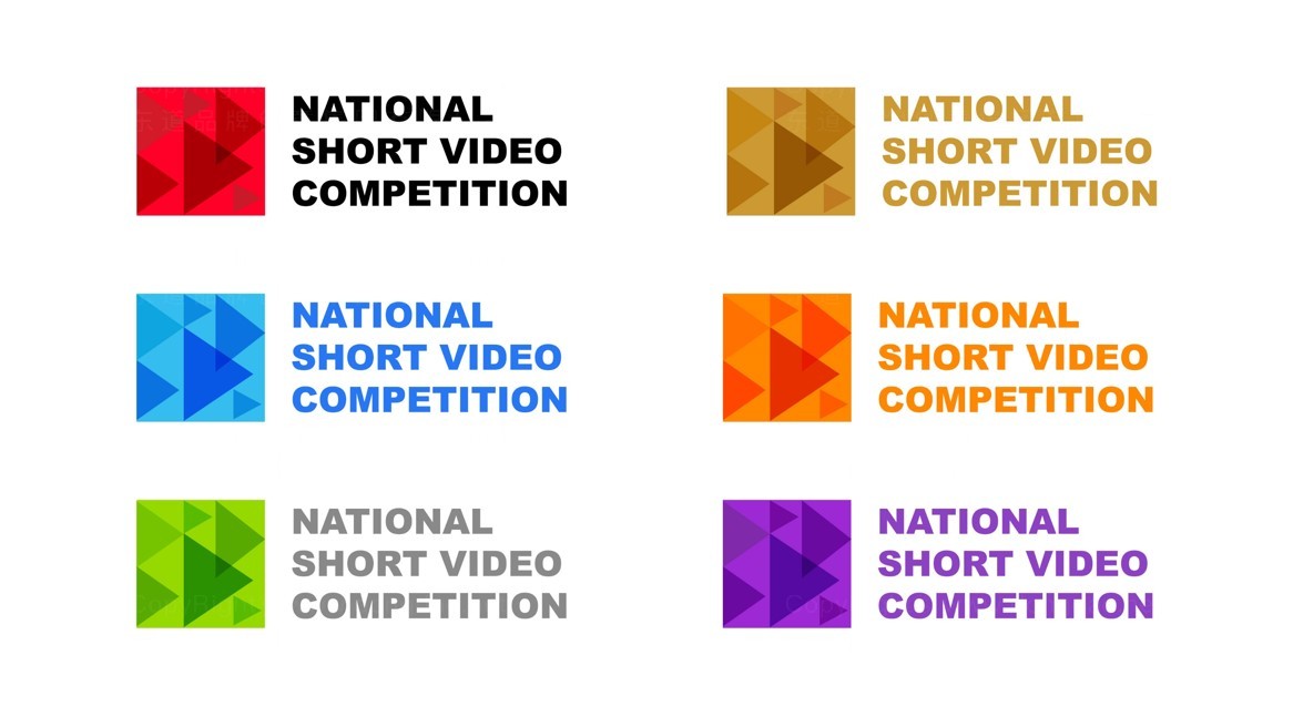 全国短视频大赛vi设计图片素材大全案例欣赏