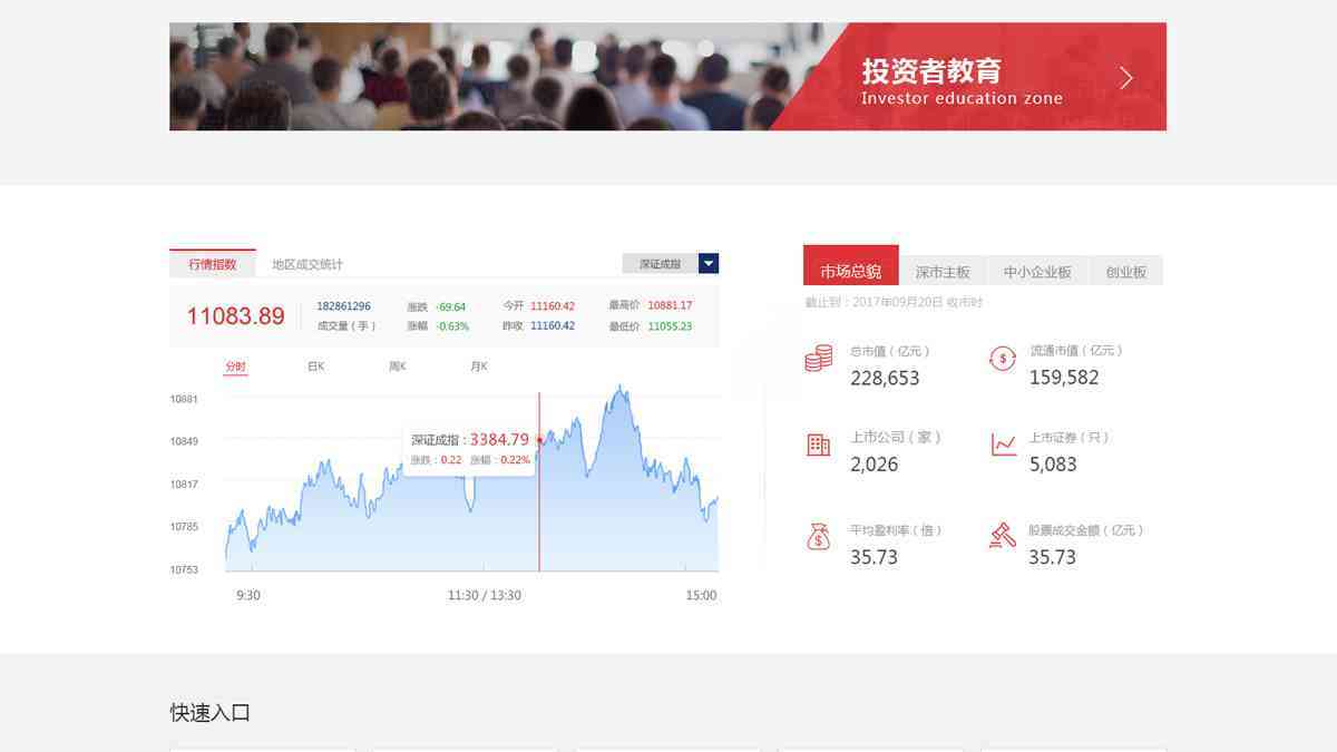 深圳证券交易所移动app应用设计图片素材