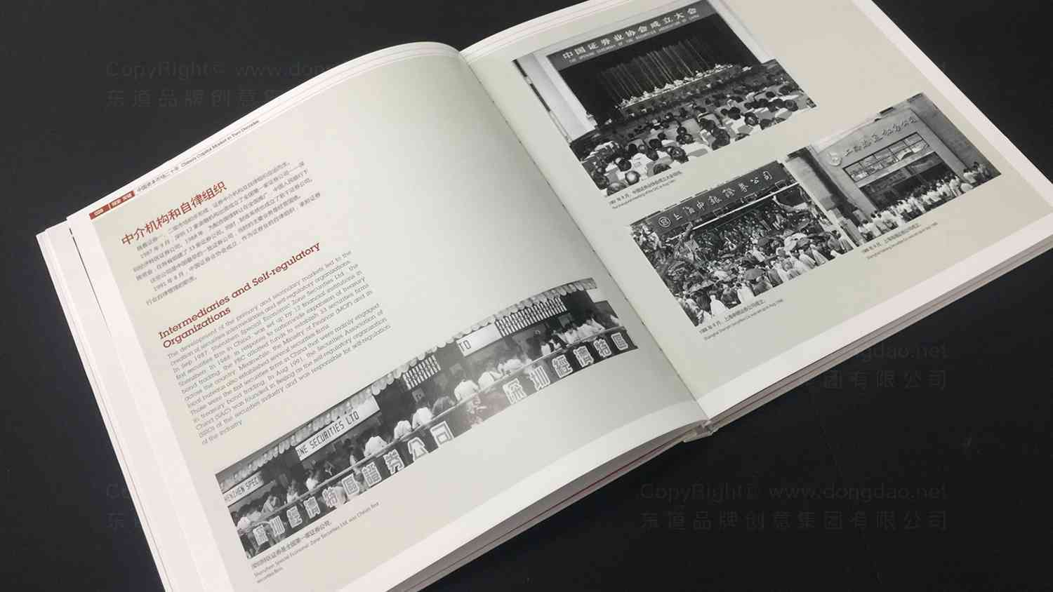 中国资本市场二十周年画册设计图片素材_2