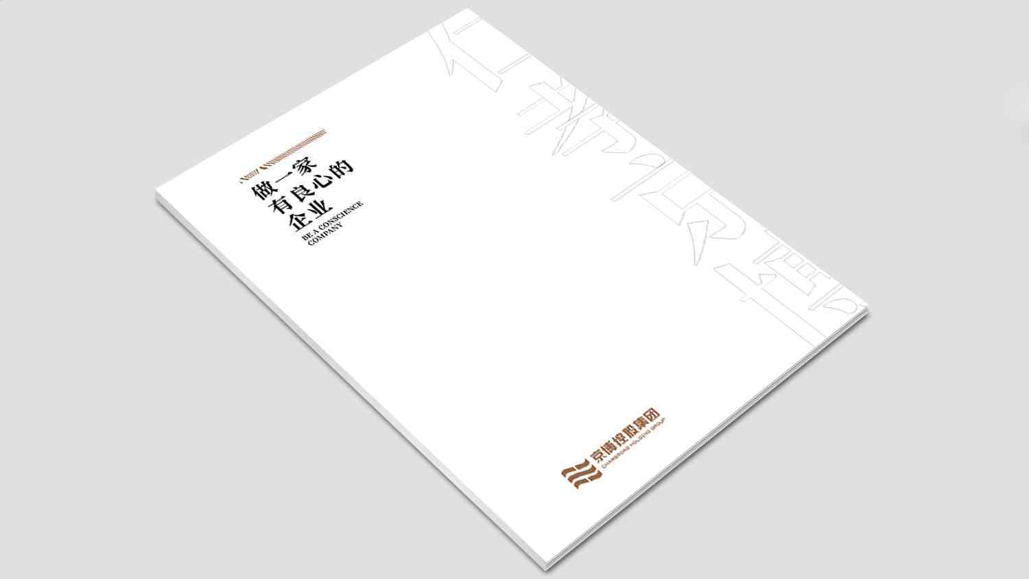山东京博集团公司画册设计图片素材
